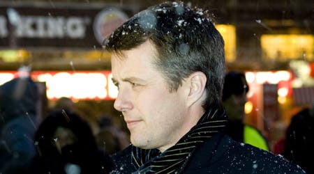 Kronprins Frederik på Rådhuspladsen i København.