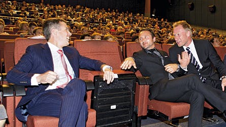 ? Vi havde det sjovt, sagde Lars Ranthe om sit første møde med Frederik i den berømte russiske biograf 35mm.