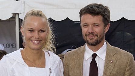Caroline Wozniacki og kronprins Frederik