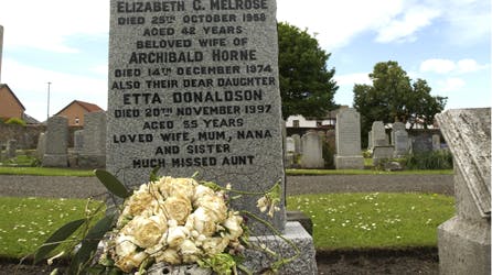 Marys mors grav i Skotland.