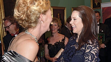 Ditte Hansen og kronprinsesse Mary