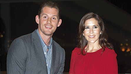 Rasmus Seebach og Kronprinsesse Mary