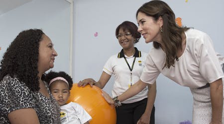 Kronprinsesse Mary og generte Isabella