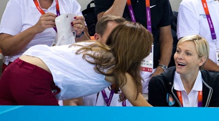 Kronprinsesse Mary og fyrstinde Charlene af Monaco