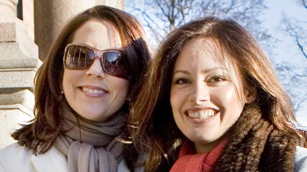 Kronprinsesse Mary og Carina Axelsson