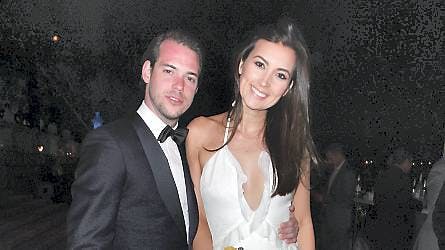 Prins Felix sammen med Claire Lademacher