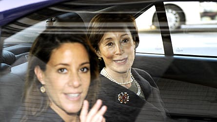 Prinsesse Marie og mor Francoise Grassiot
