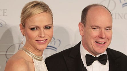 Et flot par - fyrstinde Charlene og fyrst Albert - til galla-fest i New York.
