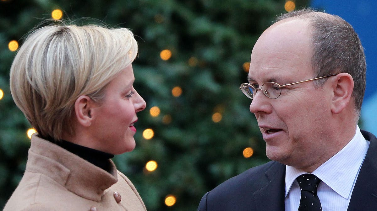 Fyrstinde Charlene og fyrst Albert af Monaco