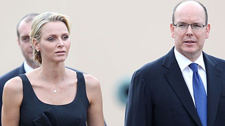 Charlene og fyrst Albert