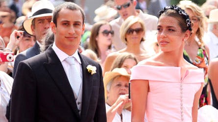 Charlotte og Alex er et så fast par, at han ledsagede sin elegante kæreste til brylluppet mellem Albert og Charlene