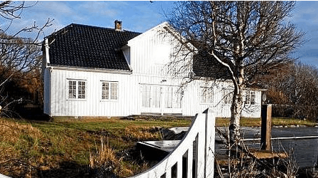 Kronprins Haakon og kronprinsesse Mette-Marits lejede hus på Dvergsøya.
