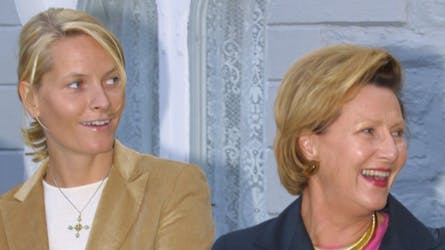 Kronprinsesse Mette-Marit og dronning Sonja.