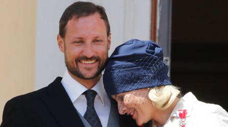 Kronprins Haakon og kronprinsesse Mette-Marit.