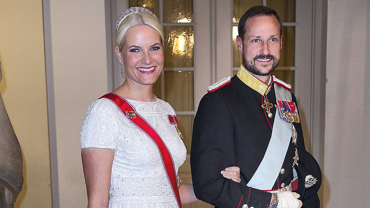 Kronprinsesse Mette-Marit og kronprins Haakon