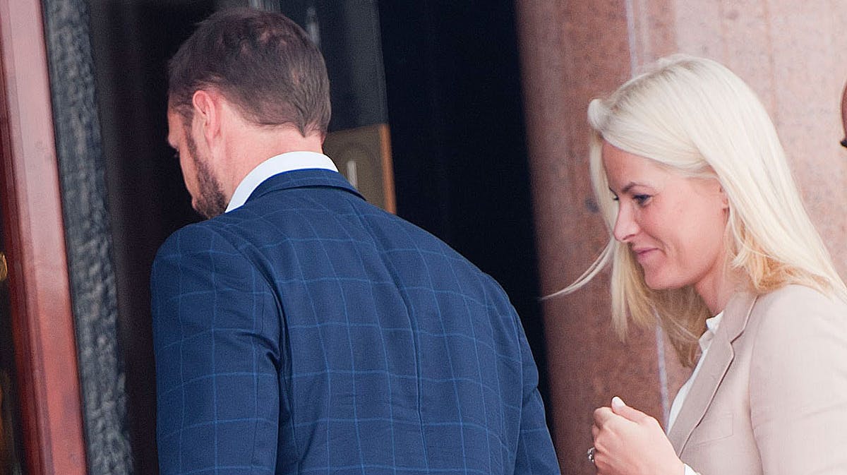 Kronprinsesse Mette-Marit og kronprins Haakon