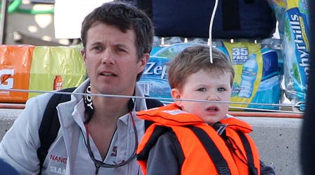 Kronprins Frederik og prins Christian
