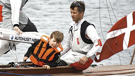 Prins Christian og kronprins Frederik