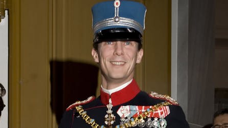 Prins Joachim i uniform