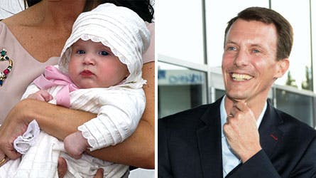 - Hun er så dejlig, og hun har det så godt, fortæller en stolt prins Joachim om sin seks måneder gamle datter prinsesse Athena.