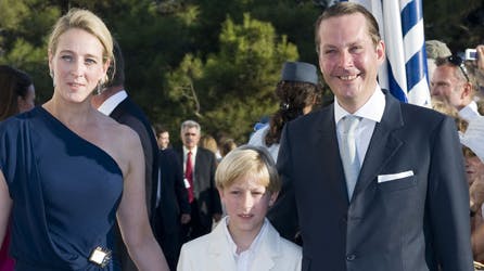 Prinsesse Alexandra, grev Richard og grev Jefferson.