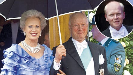 Prinsesse Benedikte og prins Richard blev meget rørte, da deres svigersøn holdt en smuk tale, hvor han takkede dem for deres datter.