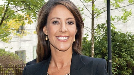 Prinsesse Marie var i strålende humør på den franske ambassade.