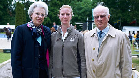 Prinsesse Benedikte og prins Richard sammen med prinsesse Nathalie