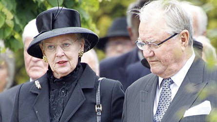 Dronning Margrethe og prins Henrik