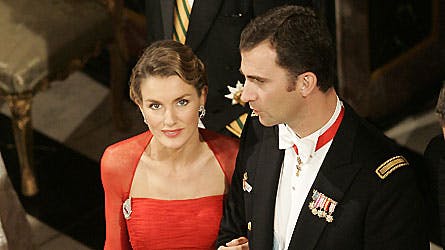 Dronning Letizia og kong Felipe