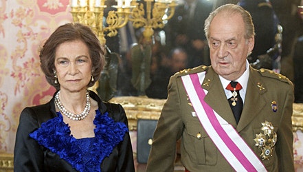 Kong Juan Carlos og dronning Sofia