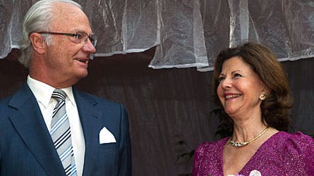 Kong Carl Gustaf og dronning Silvia.