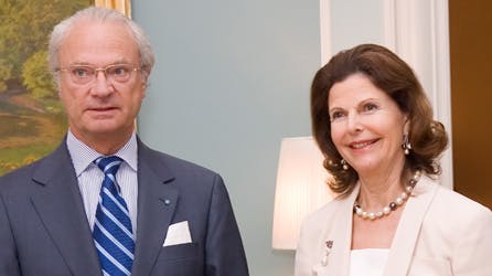 Kong Carl Gustaf og dronning Silvia