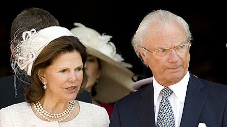 Kong Carl Gustaf og dronning Silvia