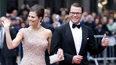 Kronprinsesse Victoria og prins Daniel