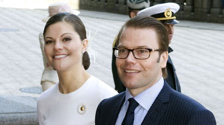 Kronprinsesse Victoria og prins Daniel
