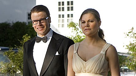 Kronprinsesse Victoria og Daniel Westling