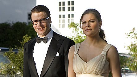 Kronprinsesse Victoria og Daniel Westling