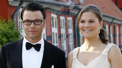 Daniel og kronprinsesse Victoria