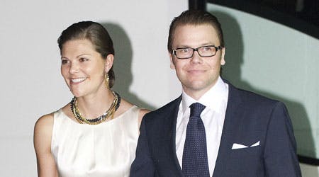 Kronprinsesse Victoria og prins Daniel