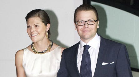 Kronprinsesse Victoria og prins Daniel