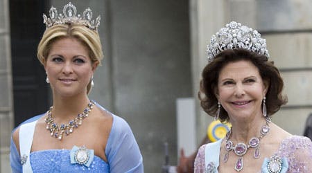 Prinsesse Madeleine og dronning Silvia