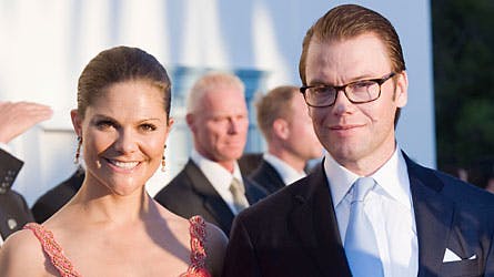 Kronprinsesse Victoria og prins Daniel
