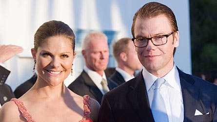 kronprinsesse Victoria og prins Daniel