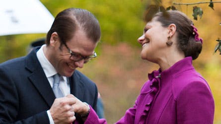 Daniel og kronprinsesse Victoria