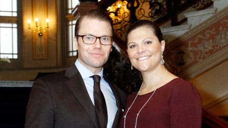 Kronprinsesse Victoria og prins Daniel