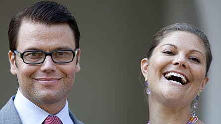 Kronprinsesse Victoria og Daniel Westling.