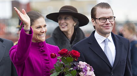 Kronprinsesse Victoria og prins Daniel