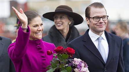 Kronprinsesse Victoria og prins Daniel
