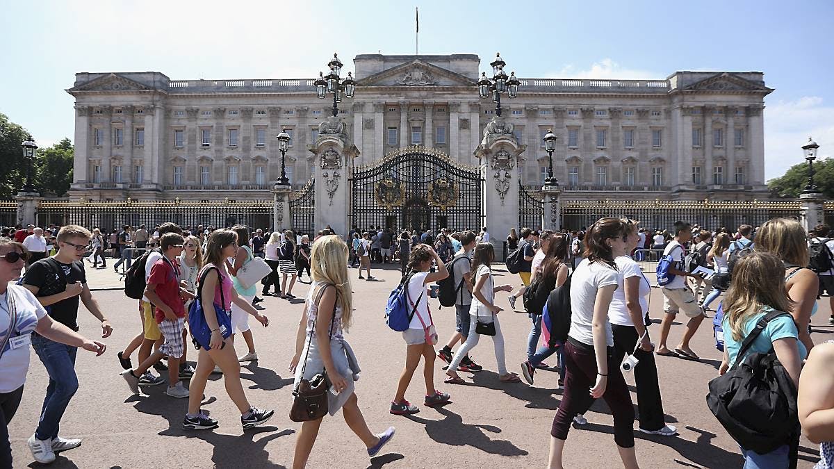 Buckingham Palace.
